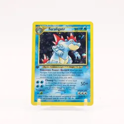 Feraligatr - 4/111 Neo Genesis 1st Edition Holo Rare Pokemon - NM/LP - Image 1