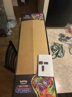 Pokemon Mega Evolution Phantasmal Flames Retail Display Rack With Base 5ft Tall - Image 2