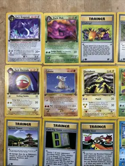 Lot Of (25) Pokemon TCG Jungle/Fossil/Rocket/Neo/Base Set 2, All 1st Edition Lot - Image 2