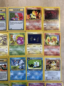 Lot Of (25) Pokemon TCG Jungle/Fossil/Rocket/Neo/Base Set 2, All 1st Edition Lot - Image 3