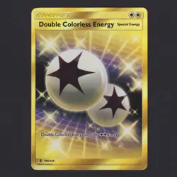 Double Colorless Energy 166/145 Guardians Rising Gold Secret Rare Pokemon TCG NM - Image 1