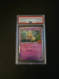 Pokemon TCG Mimikyu 097/193 Trick or Trade 2023 Holo PSA 10 - Image 1