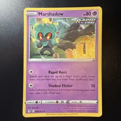 FRE SHIPPING Marshadow Pokemon Promos 080/203 Holo Cosmos Holo Rare Pokemon - Image 1