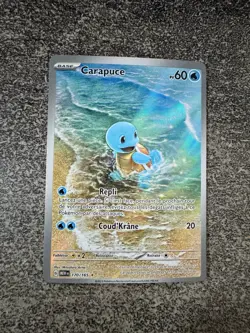 FULL ART HOOD - POKEMON 170/165 EV3.5 SCARLET AND PURPLE MEW 151 NEW FR- - Image 1