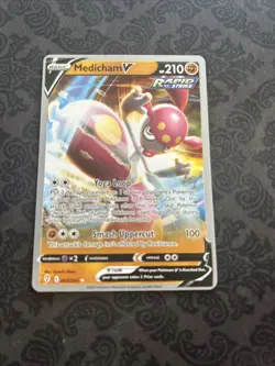 Pokemon TCG Medicham V 083/203 2022 World Championships - Image 1