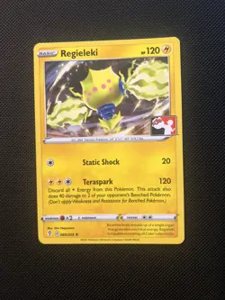Regieleki 060/203 Pokemon Prize Pack Series 1 NM Evolving Skies variant I - Image 1