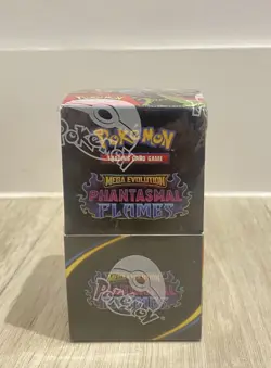 Pokemon Mega Evolutions Phantasmal Flames Sealed Half Booster Box - Image 1
