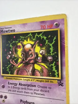 Pokemon Mewtwo 14 Promo Black Star HP Regular Rare - Image 5