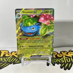 Venusaur EX 001/142 - Pokemon TCG SV07: Stellar Crown (English) Double Rare - NM - Image 1
