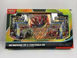 Pokemon TCG Incineroar ex Torterra ex Special Collection Box - Image 1