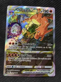 CHARIZARD (DRACAUFEU) VSTAR - POKEMON SWSH262 PROMO EPEE ET BOUCLIER ANGLAISE - Image 1