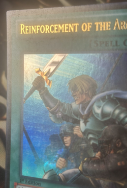 Yugioh: Reinforcement Of The Army - LCJW-EN286 - Ultra Rare - 1st Edition - LP - Image 3