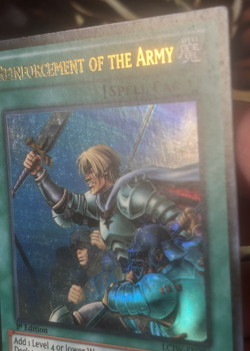 Yugioh: Reinforcement Of The Army - LCJW-EN286 - Ultra Rare - 1st Edition - LP - Image 4