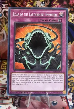 Yu-Gi-Oh! - Roar of the Earthbound Immortal - LDS3-EN058 - Common-1st Ed -NM/M - Image 1