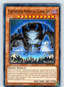Earthbound Immortal Ccapac Apu Common 1st Edition LDS3-EN039 LP - Image 1