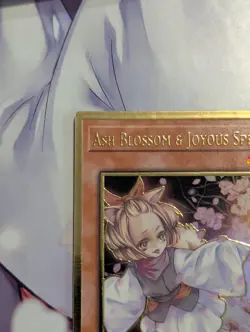 YUGIOH Gold Rare Ash Blossom & Joyous Spring MAGO-EN011 1st Edition - Image 2
