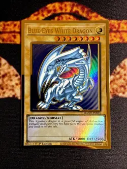 🔥YUGIOH • BLUE EYES WHITE DRAGON • ULTRA RARE • MAGO-EN001 • 1st EDITION • NM🔥 - Image 1