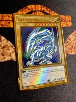 🔥YUGIOH • BLUE EYES WHITE DRAGON • ULTRA RARE • MAGO-EN001 • 1st EDITION • NM🔥 - Image 4