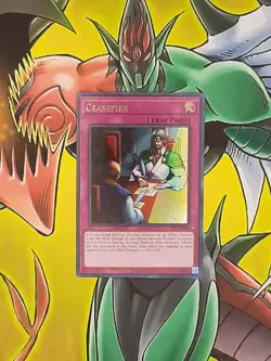 Yu-Gi-Oh! Ceasefire PSV-EN030 25th Ultra Rare Unlimited NM - Image 1