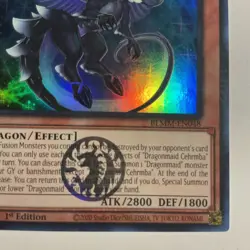 Yu-Gi-Oh! Dragonmaid Cehrmba 1st Edition Emblazoned (Ultra Rare) - Image 5