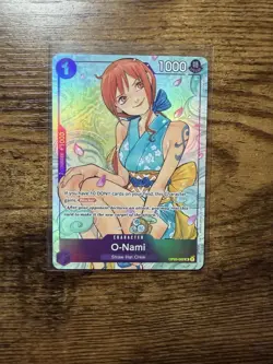 O-Nami OP05-062 UC ALT ART Illustration Box Vol.1 One Piece CCG - Image 1