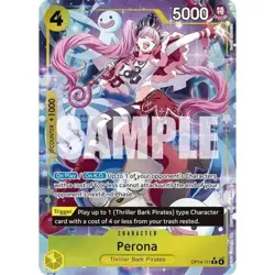 One Piece CCG TCG Perona OP14-111 Alt Art - Image 1