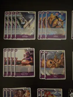 OP14 The Azure Sea's Seven Purple Donquixote Doflamingo Deck Bulk - Image 2