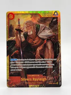 Silvers Rayleigh OP08-118 Two Legends Foil One Piece TCG PRB-02 🔥 GOLD FOIL! - Image 1