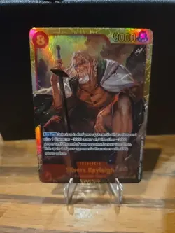 Silvers Rayleigh OP08-118 Two Legends Foil One Piece TCG - Image 1
