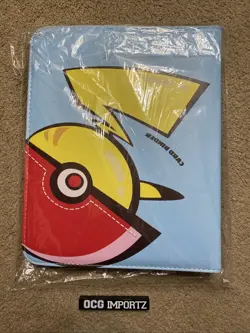 Pokemon Card Binder with 900 Pockets with Zipper Pikachu NEW! (SHIPPED IN USA) - Image 3