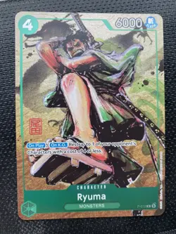 P-072 Ryuma Promo Alternative Art Foil English One Piece TCG Card - Image 1
