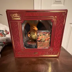 Pokemon Charizard ex Super-Premium Collection Box 13 Cards 10 Booster Packs 2023 - Image 1