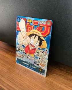 Monkey.D.Luffy (Event Pack Vol. 2) P-033 One Piece Promotion Cards Foil NM - Image 2