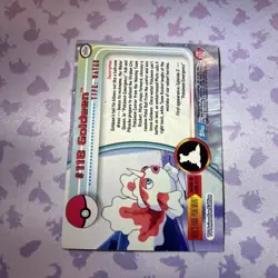 Pokemon Topps #118 Goldeen Holo Foil - Blue Logo Series 3 - Pokemon Card HP - Image 2