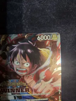 Monkey.D.Luffy Treasure Cruise Winner - One Piece Promotion Cards - Image 4