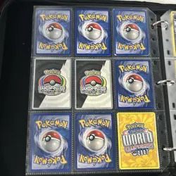 Pokemon Collection Vintage WoTC & More - Lot 100x Holos Binder Pages Cards - Image 2
