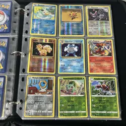 Pokemon Collection Vintage WoTC & More - Lot 100x Holos Binder Pages Cards - Image 5