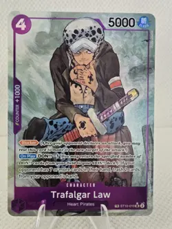 Trafalgar Law ST10-010 Treasure Rare TR Alternate Art One Piece Card English - Image 1