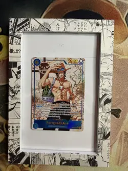Portgas D Ace OP13-119 Secret Rare Alternate Art One Piece Card ENG - MINT - Image 1