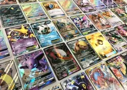Massive 100 Pokemon Card Lot - ONLY Foils,reverse holo, Rares, V's, EX's, GX,V - Image 2