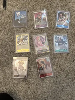 One Piece TCG OP12 Legacy of the Master Rare Card Lot NM - Image 1