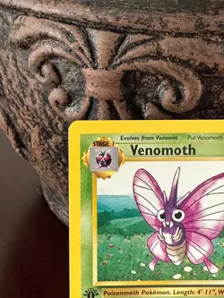 Pokemon TCG Venomoth Jungle 29/64 1st Edition Non-Holo Rare Card - Image 5