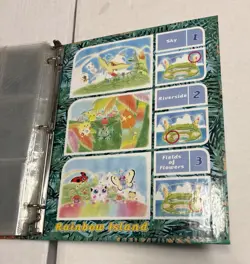 POKEMON SOUTHERN ISLANDS BINDER ONLY- NO CARDS -HAS WEAR - Image 5