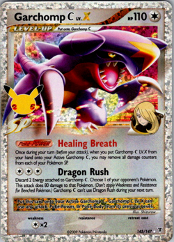 Garchomp C LV.X - 145/147 - Pokemon Celebrations Classic Collection Rare Card NM - Image 1