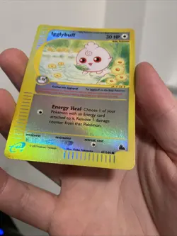 Pokemon TCG Card - Igglybuff (Skyridge Set) 67/144 Reverse Holo Common - Image 2