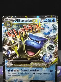 Pokemon Card M Blastoise EX 18/83 XY Generations Ultra Rare Light Play - Image 2