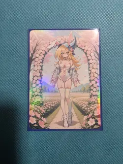 Beautiful Waifu Card -Dark Magician Girl-Goddess ACG Custom DIY Fan Art Card - Image 1