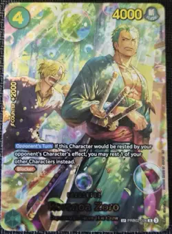 One Piece TCG SP PRB02-006 Roronoa Zoro OP14 Special Print Card Game CCG ENGLISH - Image 1