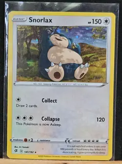 Pokemon Lot of 5 Snorlax Cards NM Condition - Image 2