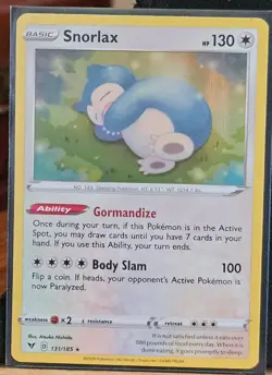 Pokemon Lot of 5 Snorlax Cards NM Condition - Image 4